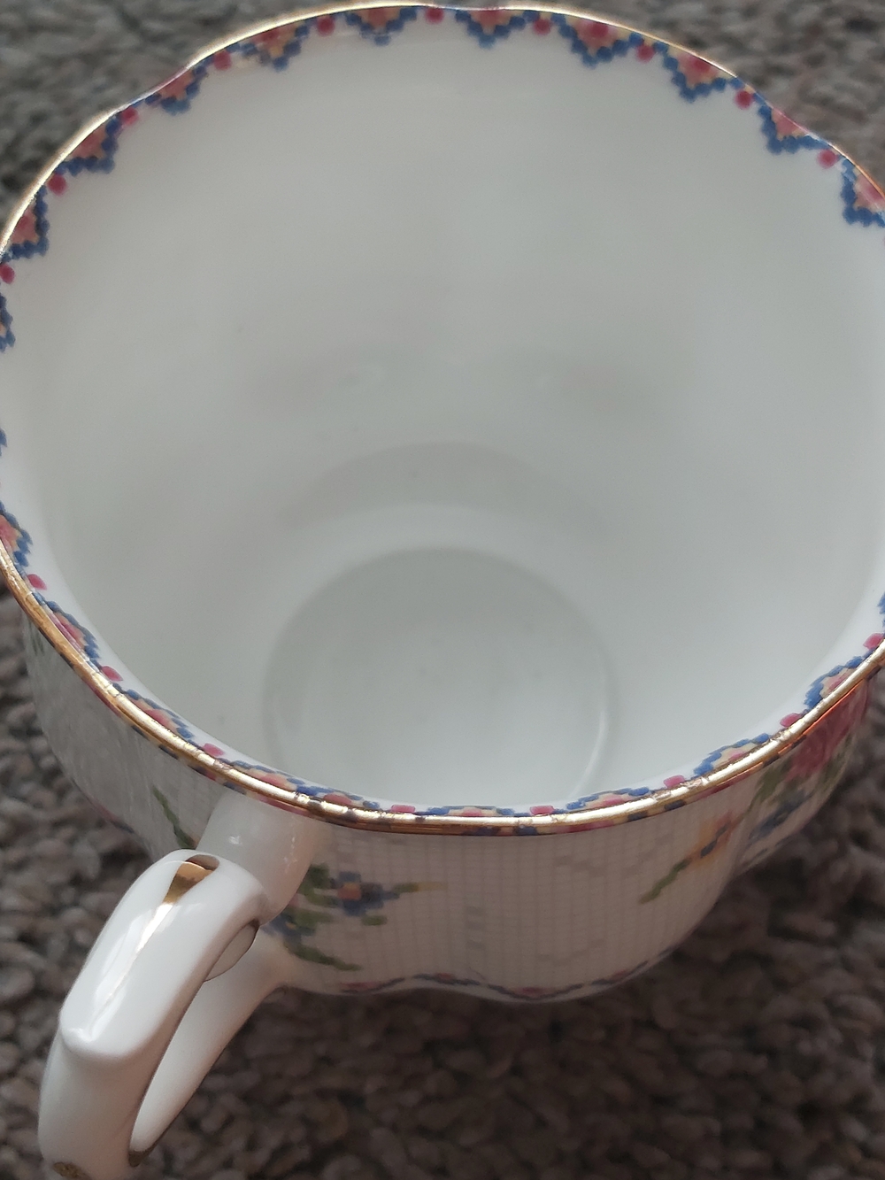 Vintage Royal Albert Petit Point Teacup and Saucer England Bone China Reg 778676 - Picture 14 of 16